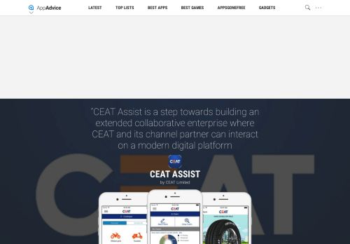 
                            4. CEAT ASSIST by CEAT Limited - AppAdvice