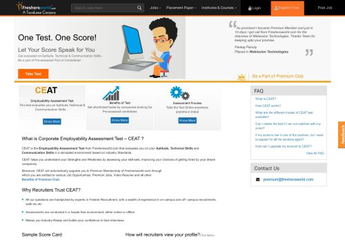 
                            1. CEAT Employment Assessment Test Get ... - Freshersworld.com