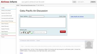 
                            3. Cebu Pacific Air Discussion