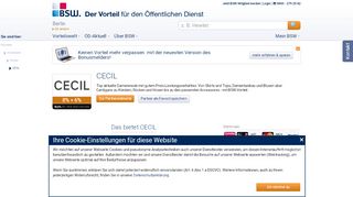 
                            12. CECIL: 8% Vorteil | bsw.de