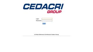 
                            12. Cedacri PEC - Login