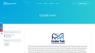 
                            13. Cedar Fair | Return Path