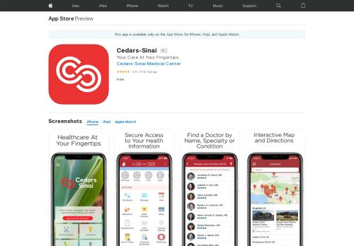 
                            11. Cedars-Sinai on the App Store - iTunes - Apple