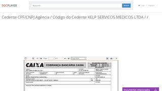 
                            10. Cedente CPF/CNPJ Agência / Código do Cedente ... - DocPlayer.com.br