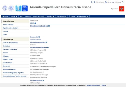 
                            13. Cedolino web - Azienda Ospedaliero-Universitaria Pisana