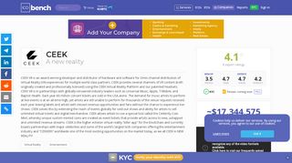 
                            2. CEEK (CEEK) - ICO rating and details | ICObench