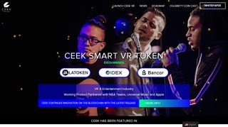 
                            1. CEEK Smart Virtual Reality Token - Blockchain-Based Content Rights ...