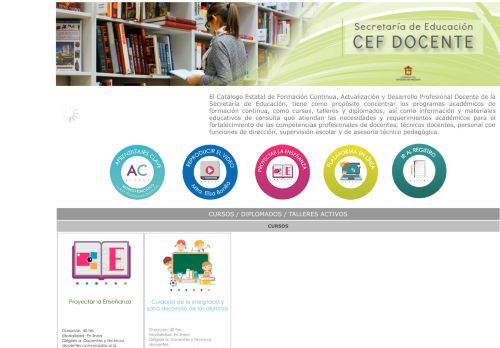 
                            8. CEF Docente