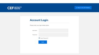 
                            4. CEF :: Login