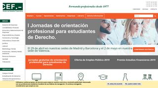 
                            3. CEF.- | Masters, Cursos, Oposiciones y Libros