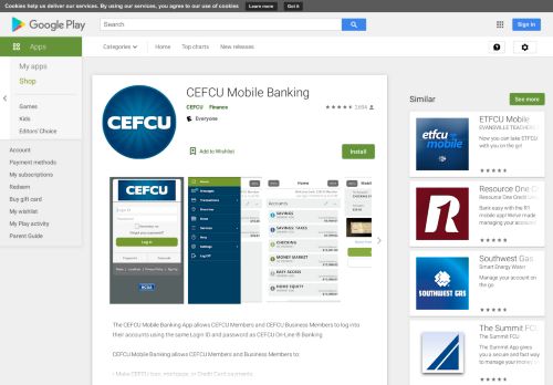 
                            2. CEFCU Mobile Banking - Εφαρμογές στο Google Play