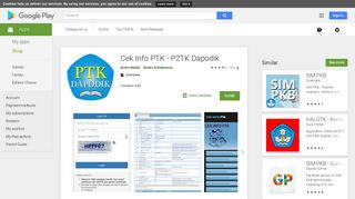 
                            13. Cek Info PTK - P2TK Dapodik - Aplikasi di Google Play