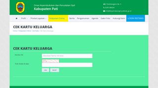 
                            5. Cek Kartu Keluarga (KK) - Dinas Kependudukan dan Pencatatan ...