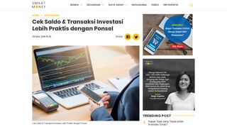 
                            7. Cek Saldo & Transaksi Investasi Lebih Praktis ... - Smart-money.co