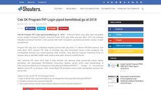 
                            11. Cek SK Program PIP Login pipsd.kemdikbud.go.id 2018 - Info-File Guru
