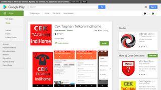 
                            5. Cek Tagihan Telkom Indihome - Aplikasi di Google Play