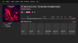 
                            12. Cel Mai Bun DJ (feat. The Motans) [Themma Remix] from Global ...