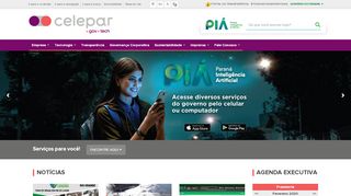 
                            13. CELEPAR: Companhia de Tecnologia da Informação e Comunicação ...