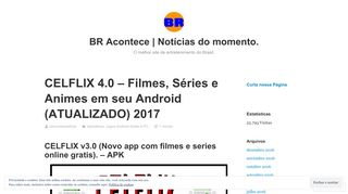 
                            8. CELFLIX 4.0 – Filmes, Séries e Animes em seu Android ...