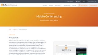 
                            9. Cell Phone Conference Call | GoToMeeting