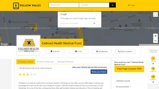 
                            6. Cellmed Health Medical Fund - Zimbabwe Yellow Pages