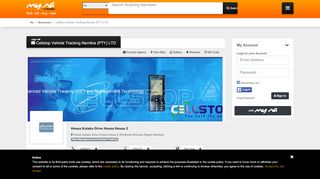 
                            7. Cellstop Vehicle Tracking Namibia (PTY) LTD - My Namibia