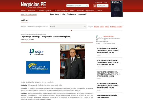 
                            12. Celpe: Grupo Neonergia - Programa de Eficiência Energética ...