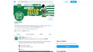 
                            4. Celtic TV (@CelticTV) | Twitter