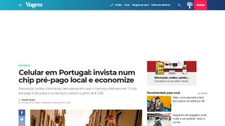 
                            12. Celular em Portugal: invista num chip pré-pago local e economize ...