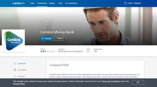 
                            9. Cembra Money Bank - 25 job offers on jobs.ch