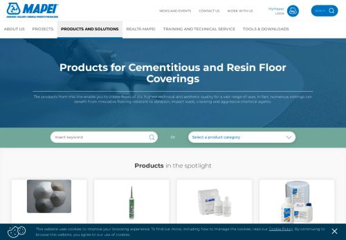 
                            8. Cementitious and Resin Floor Coverings | Mapei