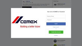 
                            10. CEMEX - Shift, CEMEX's newest collaboration platform,... | Facebook