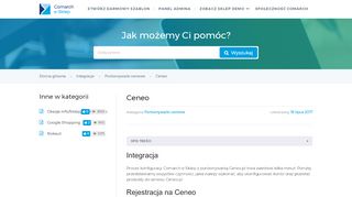 
                            13. Ceneo – Centrum pomocy Comarch e-Sklep