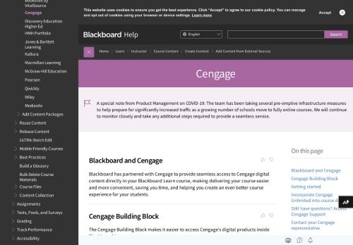 
                            3. Cengage Learning | Blackboard Help