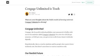 
                            7. Cengage Unlimited is Trash – HMI – Medium