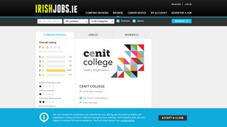 
                            9. Cenit College Jobs and Reviews on Irishjobs.ie