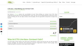 
                            7. Centauri Coin und CTX-Line - Knoxley - Affiliate Marketing