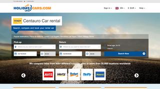 
                            10. Centauro Car Rental - HolidayCars.com
