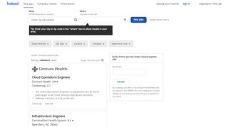
                            13. Center Cloud Ecosystem Jobs, Employment | Indeed.com
