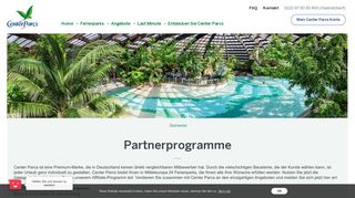 
                            2. Center Parcs - Affiliate Partnerprogramme