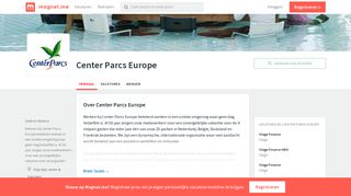 
                            12. Center Parcs Europe - Verhaal | Magnet.me