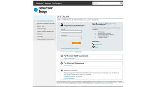
                            10. CenterPoint Energy Services Online