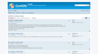 
                            7. CentOS 6.3 default login? - CentOS