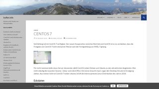 
                            8. CentOS 7 | kofler.info