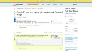 
                            11. CentOs6.5 user and password for openstack Centos6.5 image - Ask ...