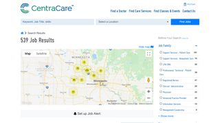 
                            9. CentraCare Health - Job Search - HealthcareSource