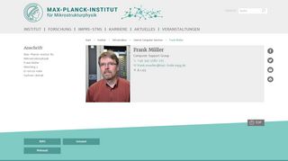 
                            7. Central Computer Services | Max-Planck-Institut für Mikrostrukturphysik