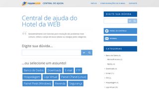 
                            12. Central de Ajuda, Tutoriais, Vídeo-aulas, FAQs - Hotel da WEB