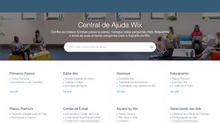 
                            5. Central de Ajuda | Wix.com