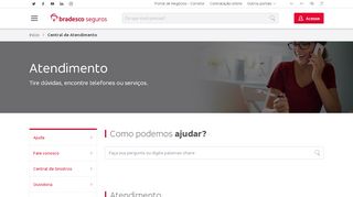 
                            7. Central de Atendimento Dental | Bradesco Seguros